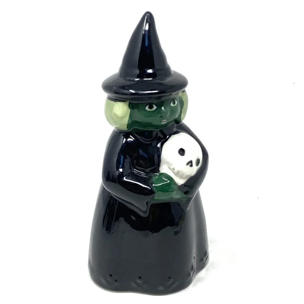 Target Small Ceramic Witch Figural Skull Hyde and EEK! Boutique™ Halloween Decor